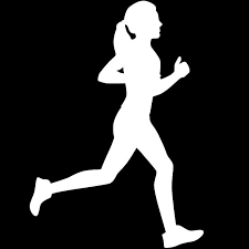 Runner Silhouette Girl Runnerdecal Girl Silhouette Running Girl Tattoos Silhouette
