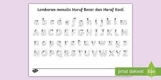 Sebagai contoh, terdapat lembaran kerja sifir untuk tahun 3 yang anda boleh cetak di sini. Latihan Menulis Huruf Kecil Dan Besar Teacher Made