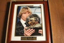The 2003 ballon d'or, given to the best football player in europe as judged by a panel of sports journalists from uefa member countries, was awarded to the czech midfielder pavel nedvěd on 22 december 2003. Rare Pavel Nedved Ballon D Or Photo Frame W Autograph From Japan F S Ebay