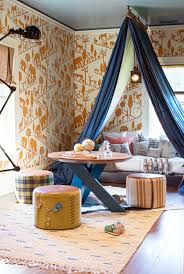 Label wicker baskets for craft storage. 30 Epic Playroom Ideas Fun Playroom Decorating Tips