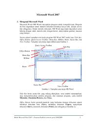 Maybe you would like to learn more about one of these? Pdf Microsoft Word 2007 I Mengenal Microsoft Word Fadly Fadhel Academia Edu