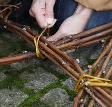 Weihnachtsdeko Ein Stern Aus Zweigen In 2020 Weihnachtsdeko Aus Naturmaterialien Weihnachtsdeko Zweige