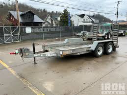 Felling Trailers Inc FT-10-A Alum Dropdeck Lowboy Trailer