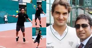 Because the federer forehand grip gets so much attention, let's discuss it for a few moments. Watch Sachin Tendulkar Asks Roger Federer S Judgement On His Forehand Shot Crickettimes Com