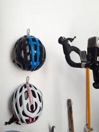Posts should be motorcycle related. Organizing My Riding Gear Helmets On The Wall The Accidental Randonneur