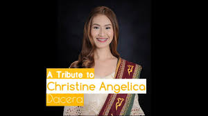 Christine angelica dacera, 23, was unconscious in an empty bathtub of a hotel room where she and her friends were celebrating new year's eve.the flight. 03p Hi58xdxezm