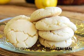 Place the cookies on parchment paper lined cookie sheets and chill for 15 minutes. Lemon Almond Crinkle Cookies