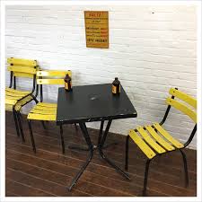 We did not find results for: Black Yellow Metal French Bistro Tolix Table Chair Set Mayfly Vintage