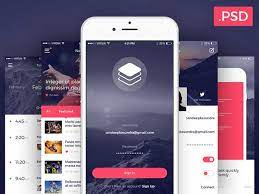 Download 50 Best Free Mobile App Ui Kits Psd Designmaz