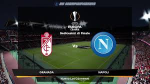Partite di andata (18 febbraio 2021). Granada Vs Napoli Uefa Europa League Sedicesimi Di Finale Pes 2021 Youtube