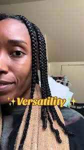 Any of my other naturals love the versatility?! 👩🏾‍🦱👩🏾 #naturalhair  #shrinkage #braids #naturalhairgrowth
