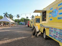 Keoniana food truck park — American restaurant food truck in Honolulu, Hawaii