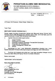 Contoh surat jemputan untuk pengacara majlis. Contoh Surat Jemputan Alumni Contoh Surat