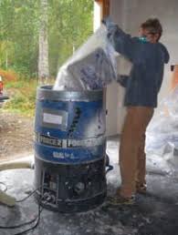 The one in the video is a force one. 12 E D C Ideas Cellulose Insulation Insulation Blown In Insulation
