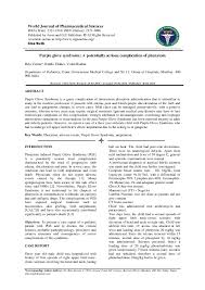 Purple Glove Syndrome A Potentially Serious Complication Of Phenytoin World Journal Of Pharmaceutical Sciences Academia Edu