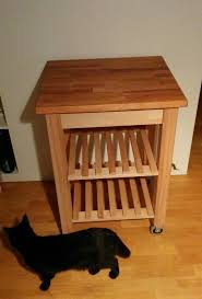 Just tilt the stand and roll it out of the way when you need to use your outdoor. Bekvam Cat Hammock Ikea Hackers