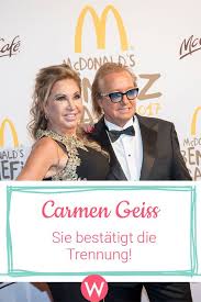 Fünf dinge, die sie noch nicht über carmen geiss wussten. Carmen Geiss Ich Muss Mich Trennen Fischer Hochzeit Carmen Geiss Peinliche Familienfotos