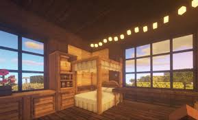 Mizunos 16 Craft Modern Bedroom Minecraft Cottage Minecraft Architecture Minecraft Bedroom