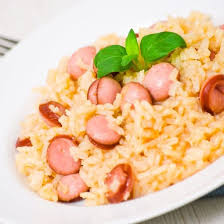 Risotto Simple Aux Saucisses Recette Recettes De Cuisine Risotto Simple Risotto