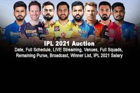 It will also be return to india, having been played in the uae last year. Ipl 2021 Auction Player List Ipl Date Full Schedule Live Streaming Venues Full Squads Remaining Purse Broadcast Detalis Winner List Ipl 2021 Salary