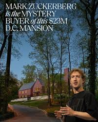Luxury Listings | Another bold move in D.C.—Mark Zuckerberg just dropped $23M  on a 15,000 sq. ft. estate in one of the city's most exclusive enclaves....  | Instagram