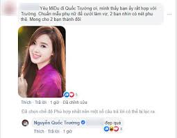 This is the official facebook for midu liên hệ quản lý mr kevin : Quá»'c TrÆ°á»ng Midu Ä'a Lá»™ áº£nh Háº¹n Ho Tinh Cáº£m Tiáº¿n Triá»ƒn Them Má»™t BÆ°á»›c