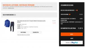 Wenn du einen neuen trainingsanzug suchst, dann hat unisportstore.de immer eine große auswahl an trainingsanzügen von allen großen marken für dich bereit! Psg Trainingsanzug Im Mega Sale Hoodside