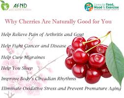 Why Cherries Are Naturally Good For You Nutrition And Dietetics Gout Help The Cure