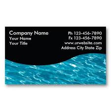 Pool Service Cards Zazzle Com Pool Service Printing Double Sided Cards