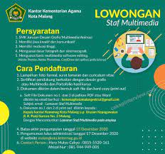 Perusahaan di sumbawa sedang membutuhkan banyak karyawan untuk berbagai posisi, cek info lowongan kerja terbaru dan terupdate april 2021 hanya di lokerbumiayu.id. Online Telecast Loker Guru Wilayah Badas Pare Lowongan Guru Pai Smk Muhammadiyah 7 Gondang Legi Malang Karir Pendidikan Agama Islam 150 Lowongan Kerja Loker Guru Bulan Desember 2020