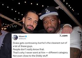 50 Cent explains why he never targeted Drake, says he's the ...