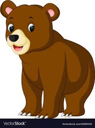 Illustration Of Funny Bear Cartoon Download A Free Preview Or High Quality Adobe Illustrator Ai Eps Pd Baby Animal Drawings Bear Cartoon Bear Cartoon Images