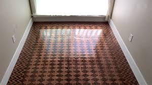 The ultimate guide to painting your hard wood floor. This Diy Floor Was Made Out Of Pennies