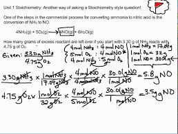 Excess Reactant Unit 1 Stoichiometry Chemistry Classroom Chemistry Worksheets College Chemistry