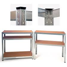 Gamme ultra complète de rayonnage (étagère métal, rayonnage métallique). Etagere De Garage Modulable En Metal Id Market