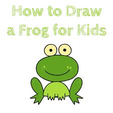 Draw two arcs on each side of the frog's face for the mouth. How To Draw A Frog For Kids How To Draw Easy