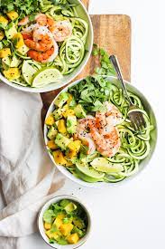 Light Citrus Buttered Prawns With Zoodles Recipe Whole30 Dinner Recipes Summer Recipes Dinner Paleo Dinner