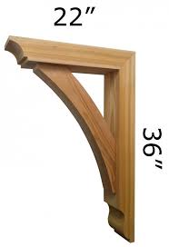 Wood Bracket 10t17 Wood Brackets Corbels Wooden Brackets