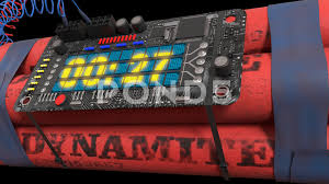 Wirebomb4 Dynamite With Clock Timer Alpha Matte Explosion 3d Rendering Anima Stock Footage Ad Timer Alpha Clock Dynamite In 2020 Timer Clock Timer Greenscreen