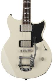 An excellent product from the fret wire. Yamaha Rs720bx Revstar Electric Guitar Vintage White Sweetwater