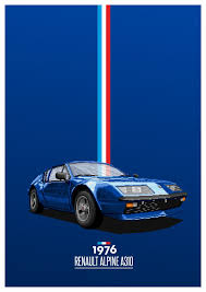 1976 Pixel Handcrafted Renault Alpine A310 1976 French Cars Pixel Pixelart Renault Alpine A310 Automobilia Vin Alpine A310 Renault Alpine A310 Alpine