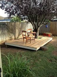 Your deck plans likely call for posts to be set on each post base to be bolted to the deck framing later. Backyard Deck Ideas 23 Simple Designs For A Cozy Outdoor Space