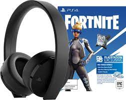 Best Buy Sony Fortnite Neo Versa Gold Wireless Stereo Headset For Playstation 4 Playstation Vr Mobile Devices And Select Pcs Jet Black 3004675 Playstation Vr Playstation Playstation Gold