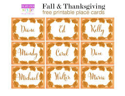 5 out of 5 stars. Thanksgiving Free Printable Place Cards Thanksgiving Place Cards Printable Printable Place Cards Thanksgiving Place Cards
