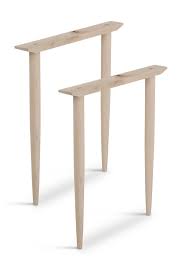 Wegner Danish Modern Table Base Set 4 Legs 2 Straight Cleats Modern Table Modern Table Base Wood Table Legs