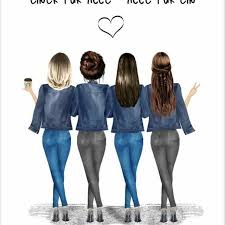 Pin By Nivedita Gautam On Bff Best Friends Cartoon Cute Friend Pictures Friends Sketch