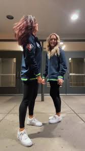 Wolves got the win & we improved our tik tok skills @karissa_beee #fyp  #dancer #nba #nbadancers #timberwolves #minnesota #wolvesdancers