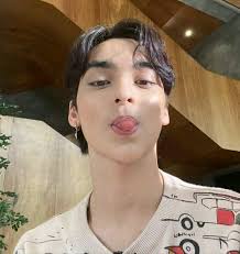 Ci-N with his blep pose again:b #CharlesLaw