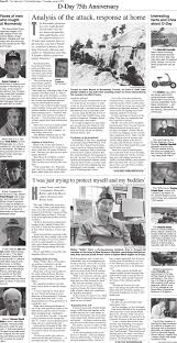What is 75th anniversary called. D Day 75th Anniversary Page 2 Dday Dailyitem Com