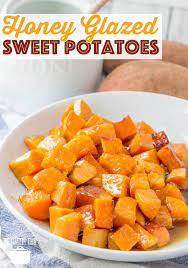 Honey Glazed Sweet Potatoes The Country Cook Side Dishes Recipe Glazed Sweet Potatoes Sweet Potato Sweet Potato Recipes